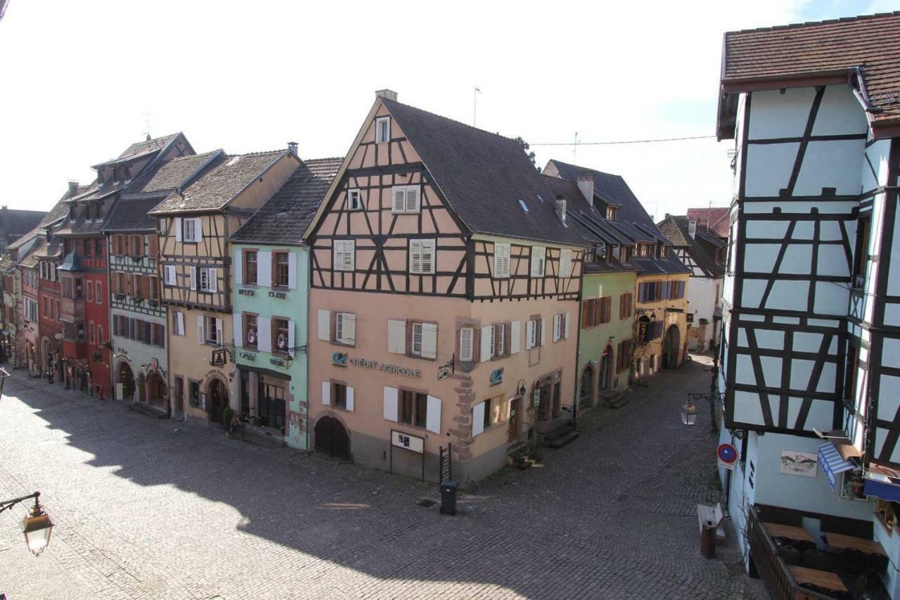 Chambre Chez L'Habitant Le Rouge-Gorge - Coeur De Riquewihr - 2 Personnes Экстерьер фото